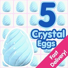 5 Crystal Eggs   US Seller   Adopt From Me Today 