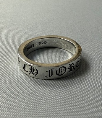 Authentic [Chrome Hearts] 6mm Ring - Forever 2003 Size 11 | eBay