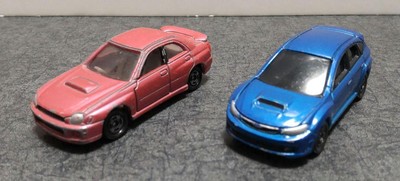 Tomica Minicar Subaru Impreza Wrx Set Of 2 | eBay