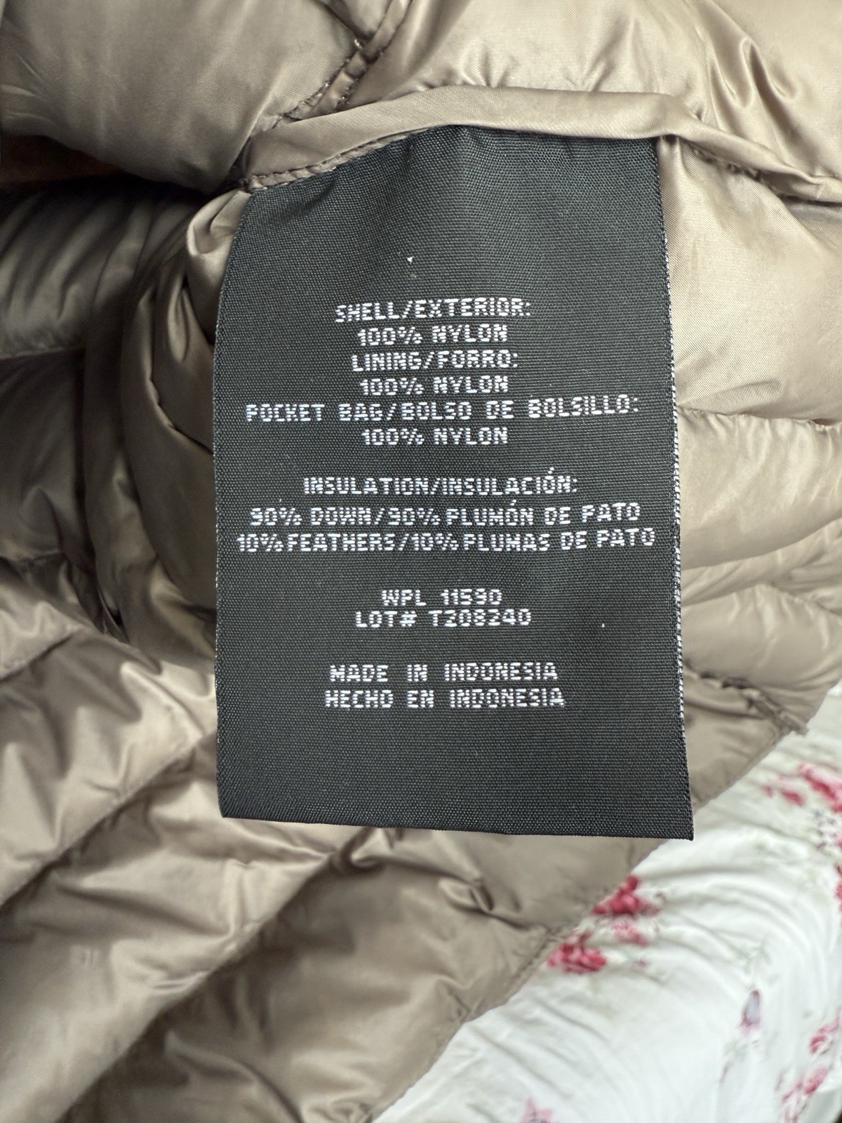 Aventure Down Packable Jacket Taupe Lightweight H… - image 4