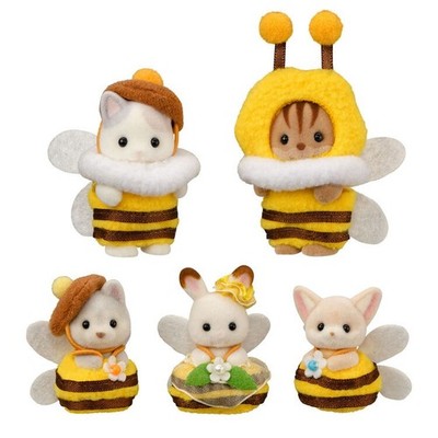 Sylvanian Families Gather Baby Set Honeybee Critters  Bee  Calico JAPAN NEW