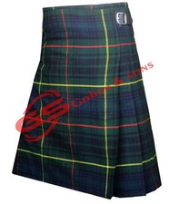 Men's Hunting Stewart Tartan 8 Yard Kilt Traditional 16Oz kilt Custom Size kilts