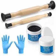 Complete Valve Grinding Kit With Lapping Sticks 120 220 Grit Compound Tool Set.. Complete Valve Grinding Kit With Lapping Sticks 120 220 Grit Compound Tool Set..