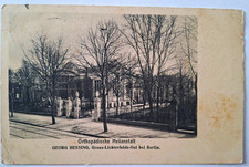 Berlin-Lichterfelde-Ost, Orthop. Heilanstalt Hessing, 1912