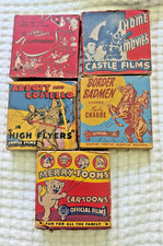 Lot of Vintage Castle 16 mm Films "Shorts" 5 with Boxes 2 Mystery without a box