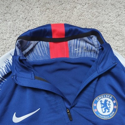 Chelsea 2018/2019 VaporKnit Strike Drill Training Top 1/4 Zip Nike
