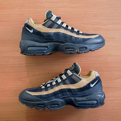 Men 8.0US Nike Air Max 95 Essential Black Beige LTD Sneaker Collection VHTF Spor