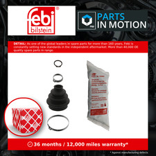 CV Joint Boot fits BMW 520D E39 2.0D Rear Outer 00 to 03 C.V. Driveshaft Gaiter