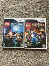 Wii LEGO Harry Potter Year 1-4 & 5-7 games COMPLETE bundle 
