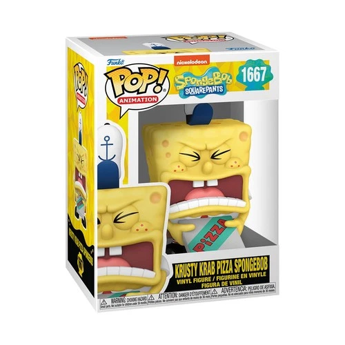 Funko Pop! Plush: Spongebob Squarepants 25th Anniversary - Spongebob with Pizza 