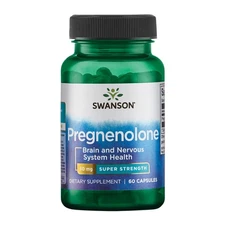Swanson Super-Strength Pregnenolone 50 Milligrams 60 Capsules