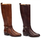 Bottines En Cuir À Talons Hauts Pikolinos Pour Femmes Daroca Jusqu'Au Genou