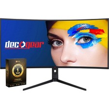 Deco Gear 40" Curved Ultrawide Nano IPS Monitor Open Box with 1 Year Warranty