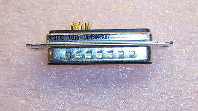 QTY (3) DBM9W4PK87 ITT CANNON COMBO D-SUB 4 POWER 5 SIGNAL