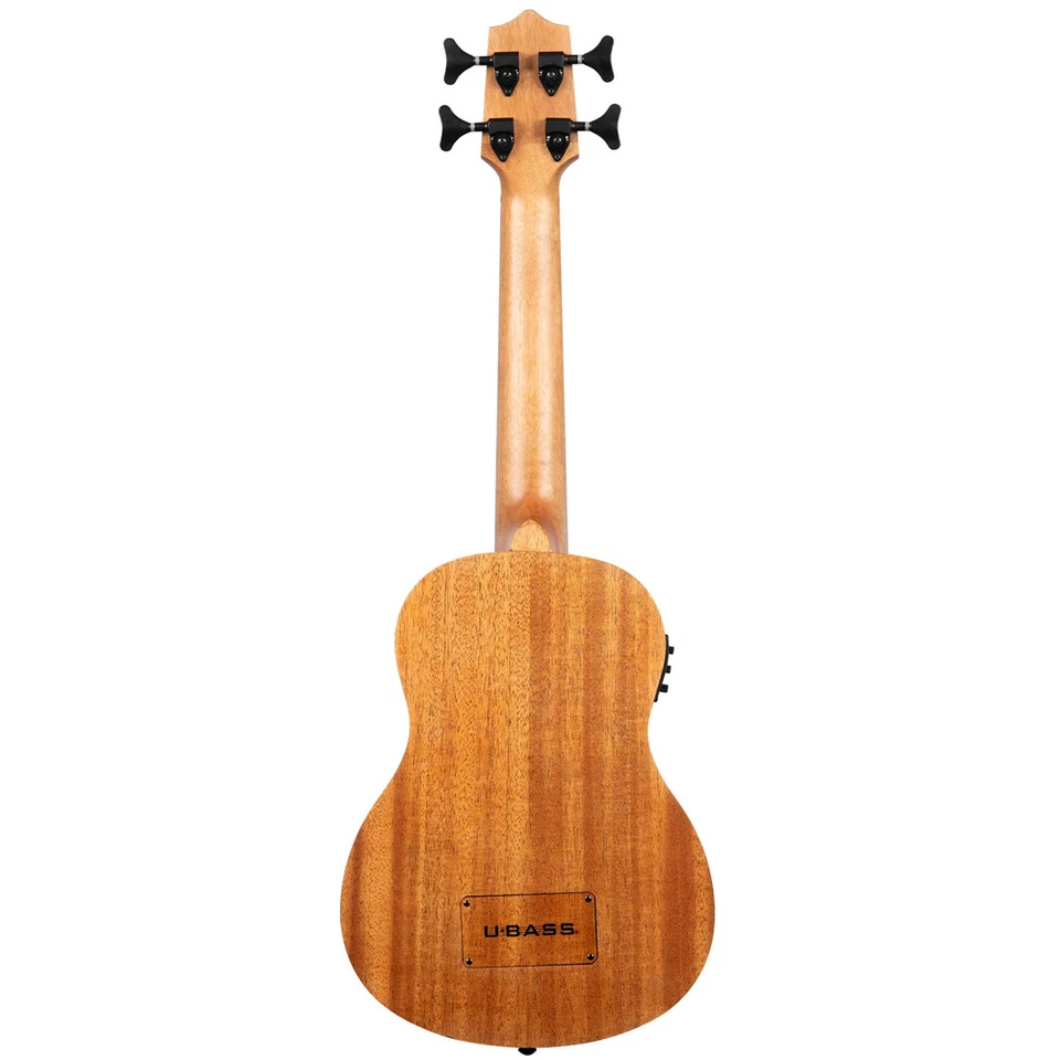 Kala U-BASS NOMAD Mahogany Acoustic Electric Bass Ukulele with Padded Bag - Image 3 of 4