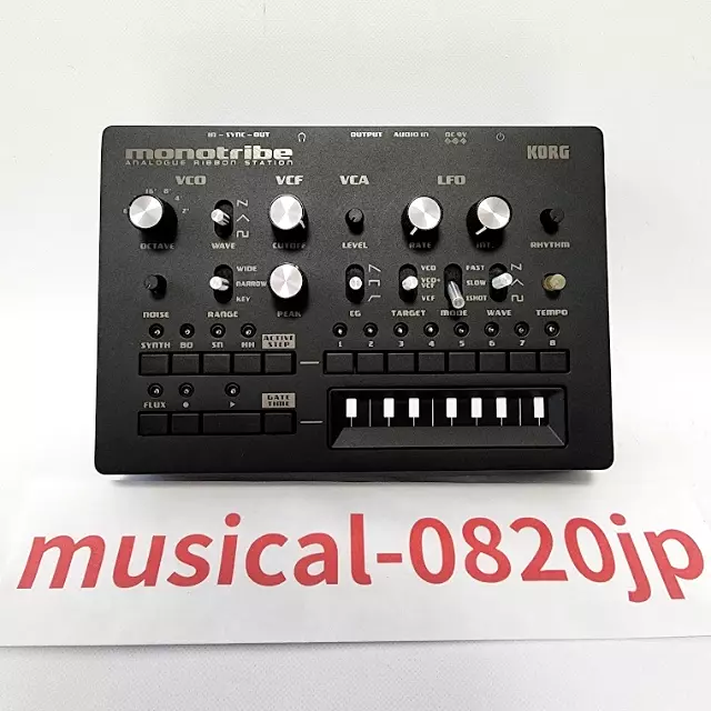 KORG monotribe Analog Synthesizer Compact Sequencer In Working