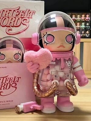 POP MART MEGA Collection 400% SPACE MOLLY Heartfelt Words POP MART MEGA Collection 400% SPACE MOLLY Heartfelt Words