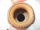 Vintage Romania Pottery Folk Art Figural Woman Vase Stamped — photo 6