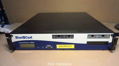 Blue Coat PacketShaper 10000 Copper 2x Gigabit 2x gigabit fiber-optic Ports