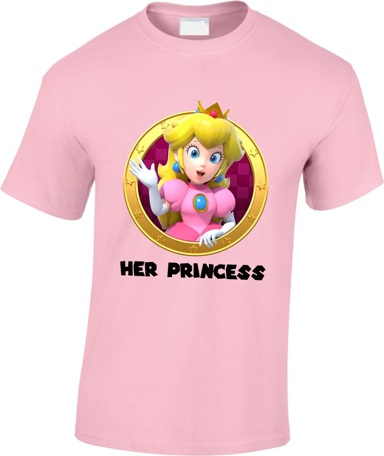 Super Mario Matching TShirt Mario Luigi Princess Peach Valentine's Day