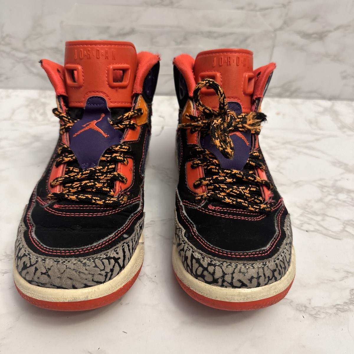 Nike Air Jordan Spizike BP Brooklyn Black/Youth Sneakers 317700 