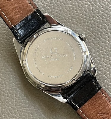 Titus De Luxe 21 Jewel Manual Wind Mens Watch | eBay