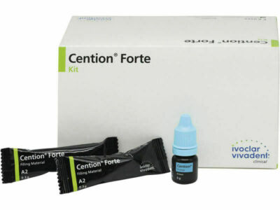 Dental Ivoclar Vivadent Cention Forte Dual Curing Resin Restorative 50 Capsules