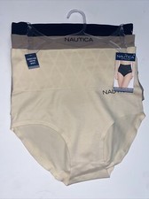 NAUTICA 3 Pack SHAPING BRIEFS MULTICOLOR STYLE NT7095 ALL SIZES GREAT FIT 