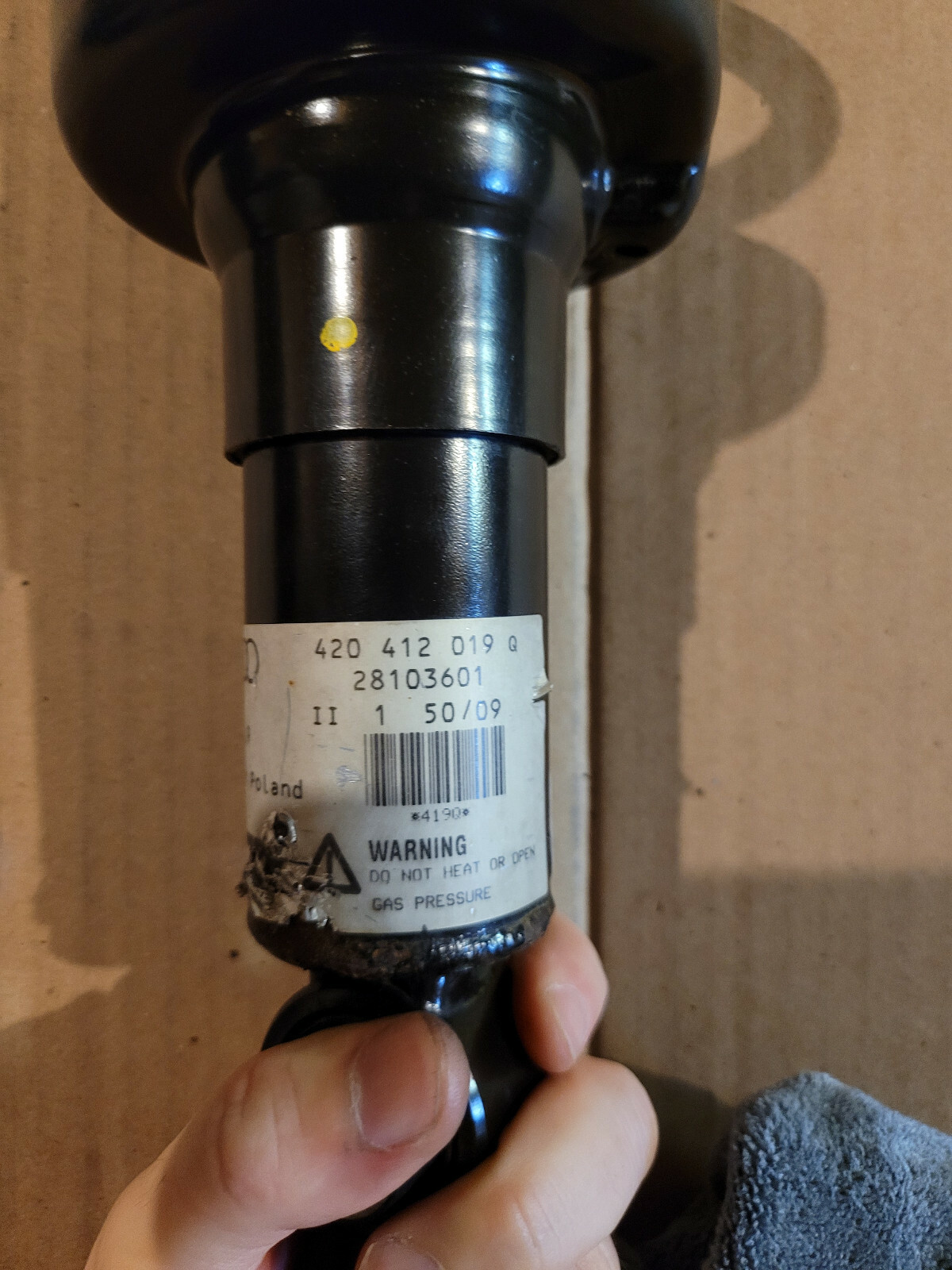 Audi R8 Magentic Ride Magnaride Shock Front 420412019