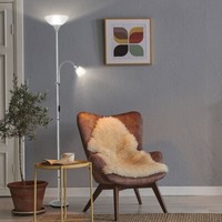 Steh Lampe BüRo Stand Strahler Beleuchtung Beistell Leuchte Getrennt Schaltbar