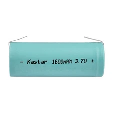 Kasar NCR18500A 18500 3.7V 1600mAh LI-ION Rechargeable Battery w/ Tabs