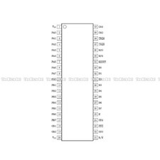 2 Pezzi MC6821P MC6821 Adattatori Interfaccia Periferica DIP-40 #K1995, Nuovi