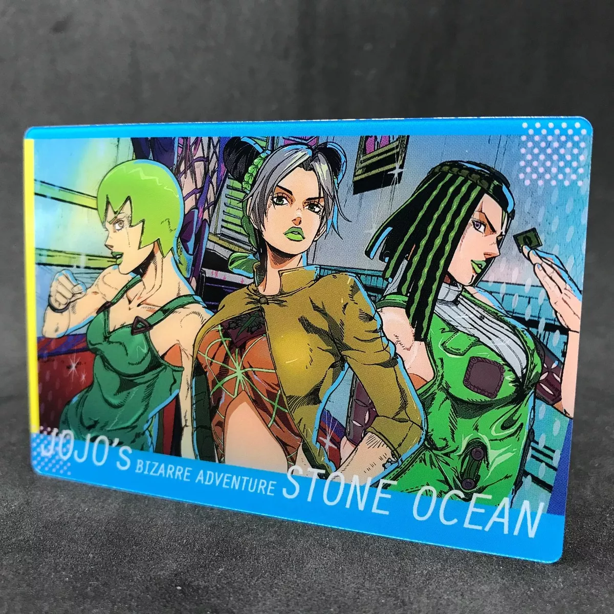 Jojo's Bizarre Adventure STONE OCEAN No.22 Japanese Collectable Metallic Card