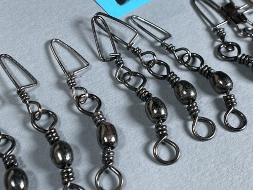 Fishing Barrel Swivels & Snaps Many Sizes & Finishes YOUR CHOICE IN5439 - Picture 32 of 36