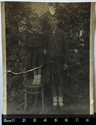 Two Pretty Cute Young Women Charming Attractive Ladies Nice Girls Old Photo
