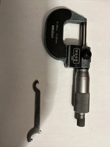 Mitutoyo micrometer 193-111 0-25mm 0.001mm Made In Japan