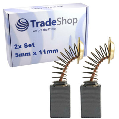 Produktbild von 2x Motorkohlen Kohlebürsten 5x13,5x42mm Für Bosch WAE281 WAE28463 WAE244S0