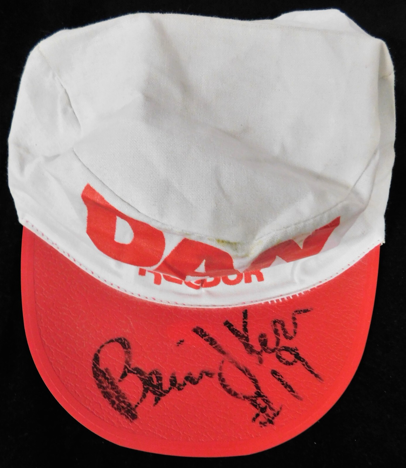 Bernie Kosar Autographed Signed Dan Reebok Stretch Hat JSA Authenticated 