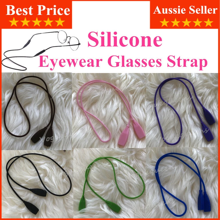 Super Comfortable Silicone Eyewear Glasses Strap Reading