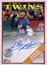[DIGITAL] Topps Bunt - Byron Buxton - 1988 Topps Baseball 23 S2 - Signatures