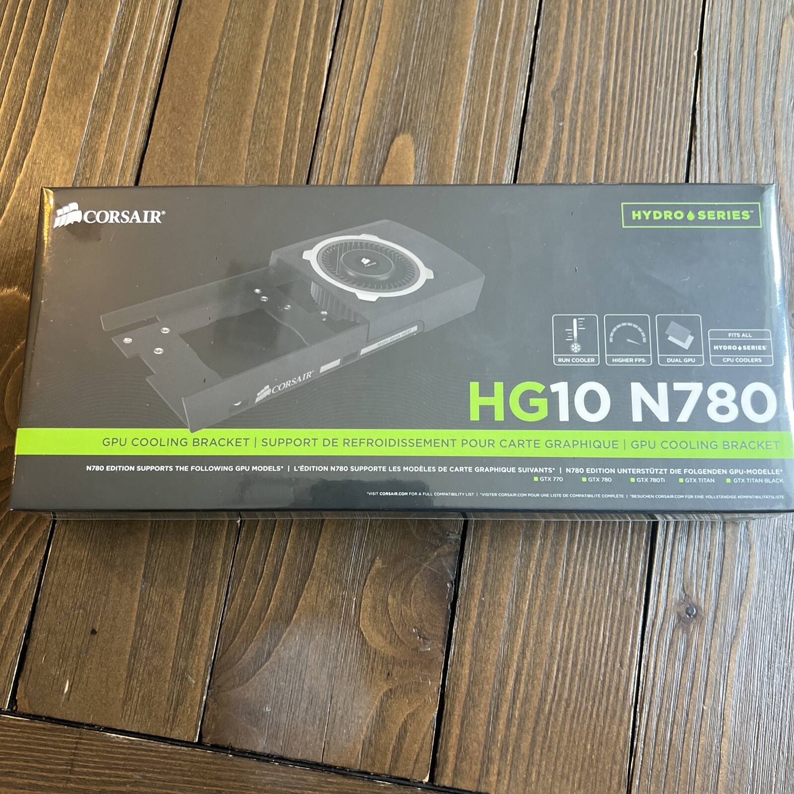 NEW SEALED Corsair HG10 N780 Cooling Bracket- NEW SEALED