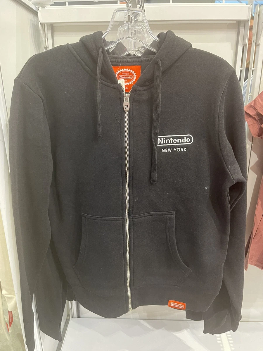Nintendo zip up best sale hoodie