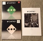 MCCARTNEY III GREEN BLACK VINYL 2 LP + RARE PROMO POSTER PAUL THE BEATLES 3