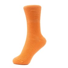 PALE PEACHY ORANGE LADIES 85 CASHMERE SOCKS SIZE 4 - 7 UK SIZE YTYF 5
