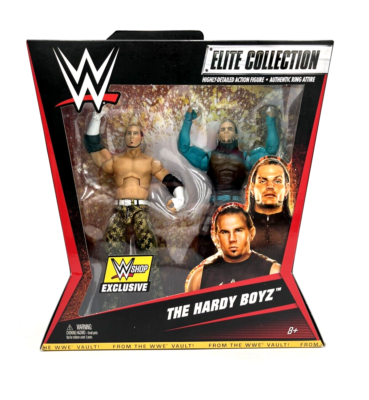スポーツ WWE Jeff Hardy & Matt Hardy FIGURE WWE The Hardy Boyz Jeff Matt Elite Vault Series 2-Pack