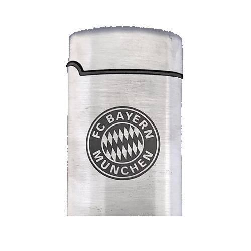 FCB FC Bayern München Easy Torch Metall Feuerzeug Turbo Jet Flame - Bild 3 von 3