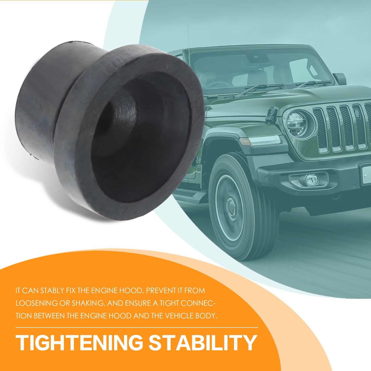 Engine Cover Grommet Fit for 20142021 Jeep Dodge Chrysler Ram