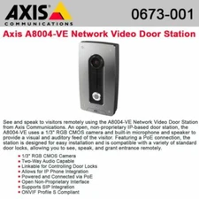 Axis A8004-VE Network Video Door Station