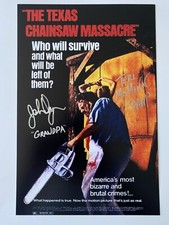 TERI MCMINN & JOHN DUGAN In Person Signed Autograph 20x30cm Texas Chainsaw