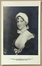 Mrs Samuel Dunn Portrait by Stuart RPPC Vintage Real Photo Art Postcard Unposted